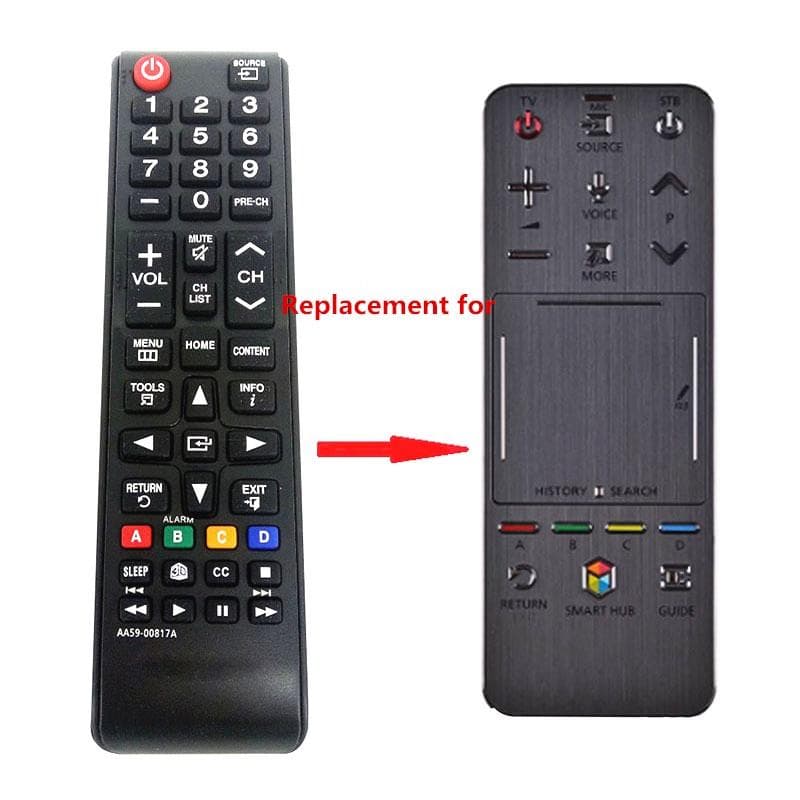 AA59-00817A Samsung 3D Smart TV Remote Control UA55F8000J UA46F6400AJ Remote Control 00782A 00767A black