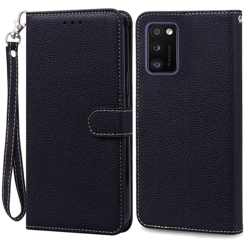 A41 Case For Samsung Galaxy A41 Case Wallet Leather Filp Case For Samsung A41 A 41 Case A415F Soft Silicone Cover Coque Fundas For Samsung A41