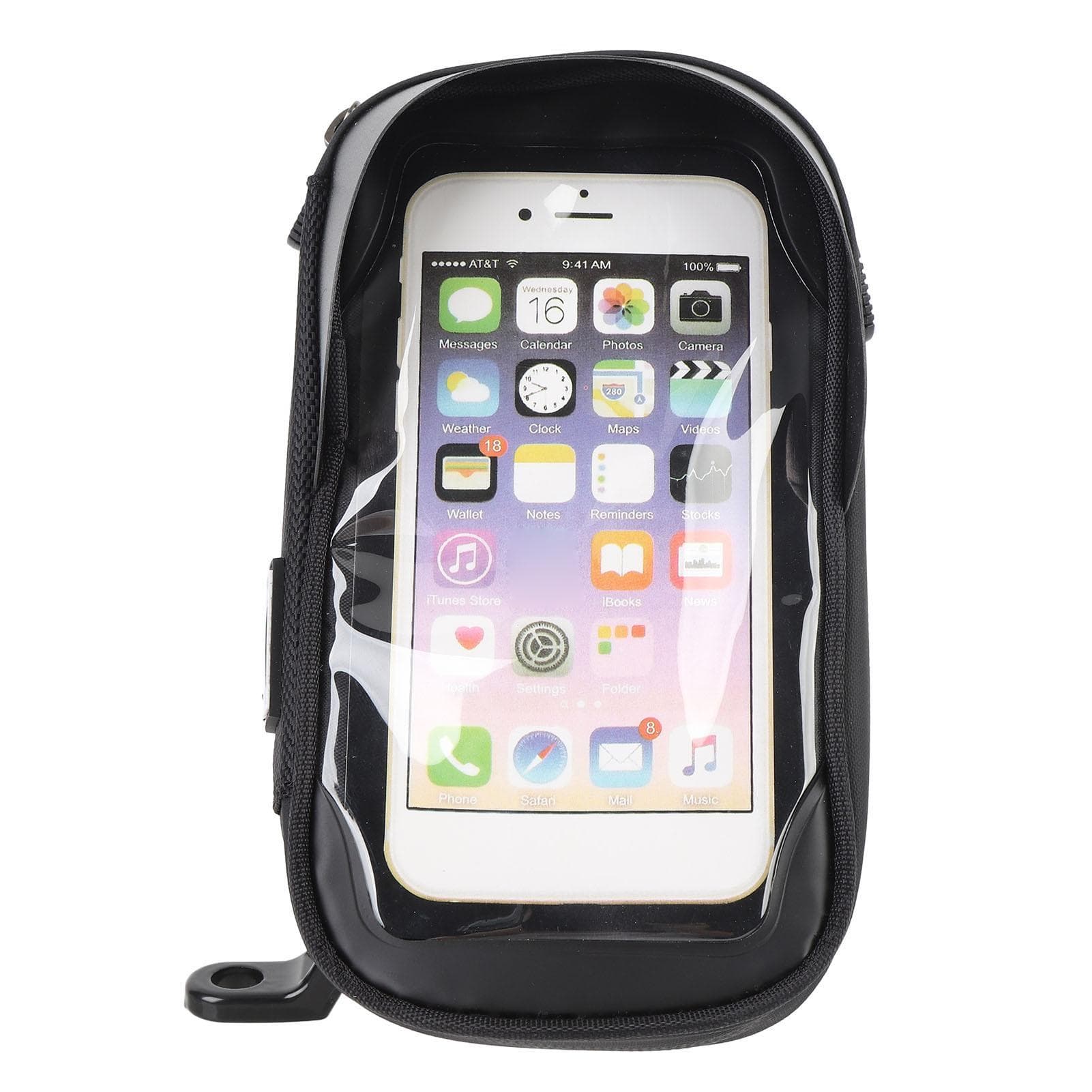 Cycle Phone Front Frame Bag Water Proof 360 degrees Rotation Front Visor Design Touch Screen Cycle Phone