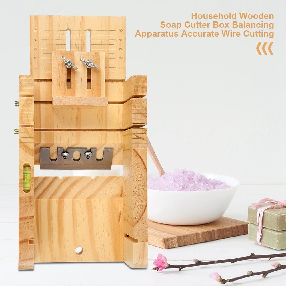 Multi function Practical Wood Soap Cutter Soap Mold Loaf Making Tools