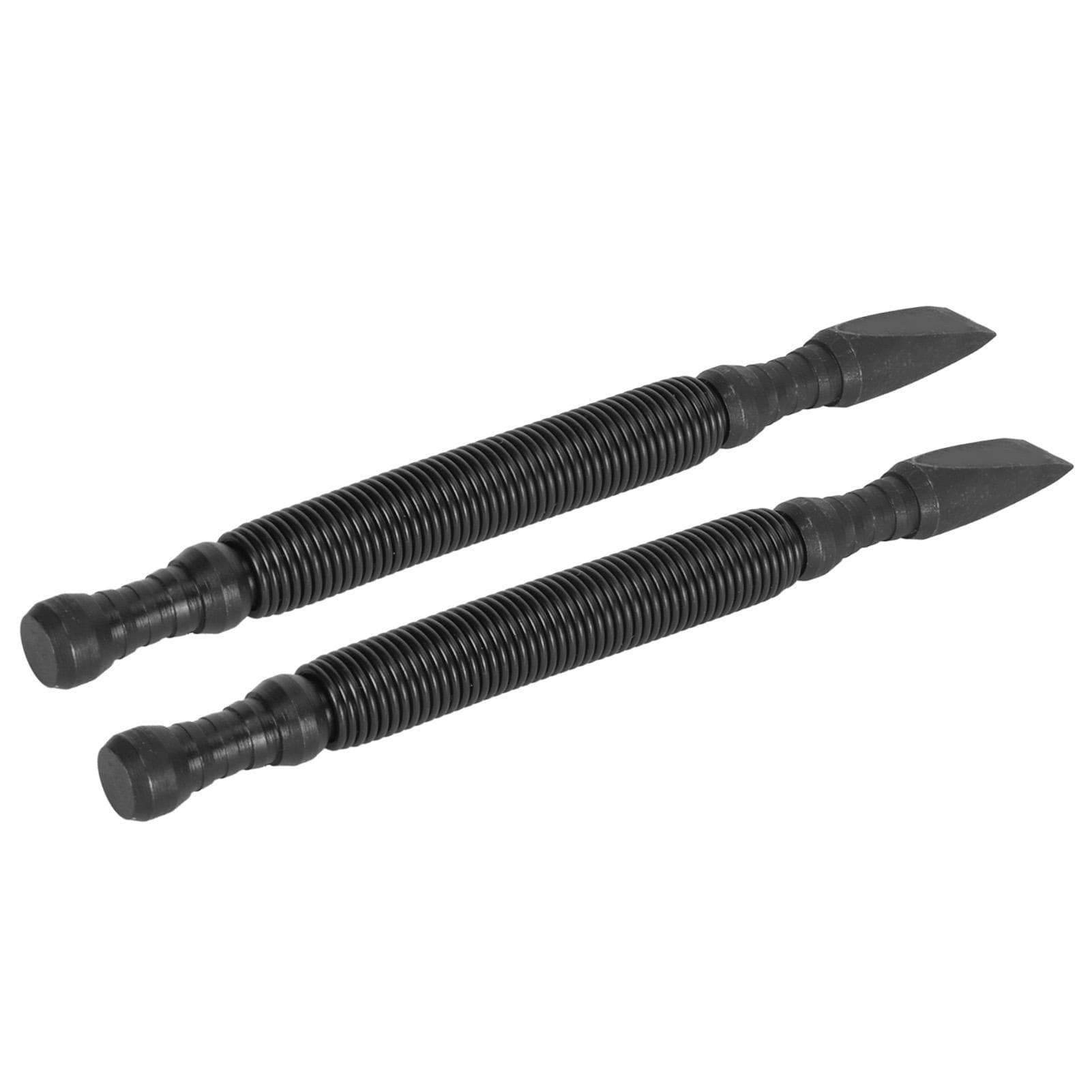 2Pcs Nail Setter 38in Carbon Steel Spring Loaded Anti Slip Grip Nail Center Punch for Wood Metal