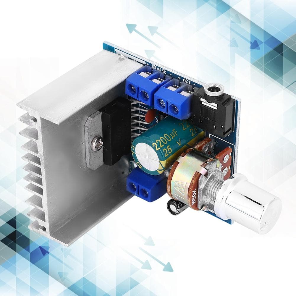 Amplifier Module 2Channel Digital Board Power Potentiometer Module TDA7297 15W BType