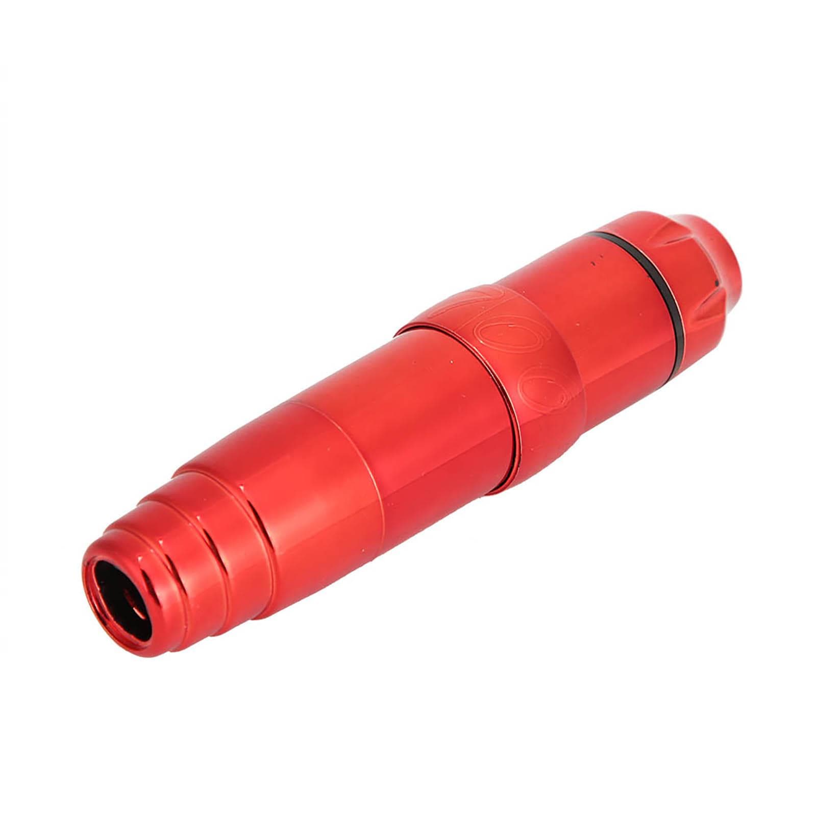 Professional Strong Motor Electric Tattoo Pen Machine Tattoo Artists Tool RCA InterfaceSilver red