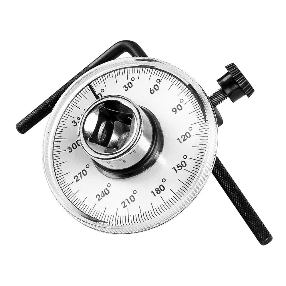 12 Angle Torque Gauges High Hardness Long Handle Torque Wrench Torque Meter Wrench Torque silver