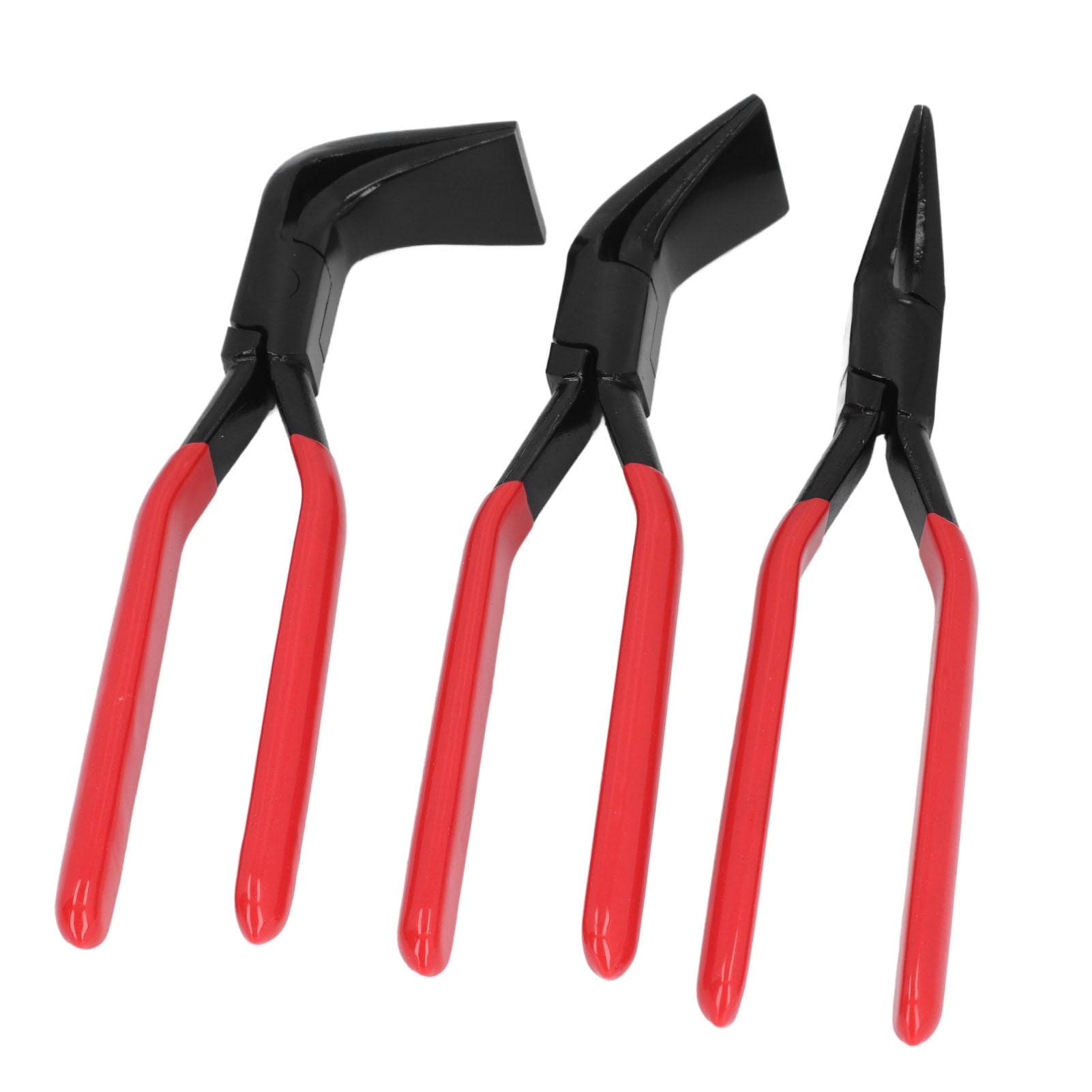 3pcs Metal Bending Pliers Straight 45 Degree 90 Degree Jaw Hand Seamers for Bending Flattening