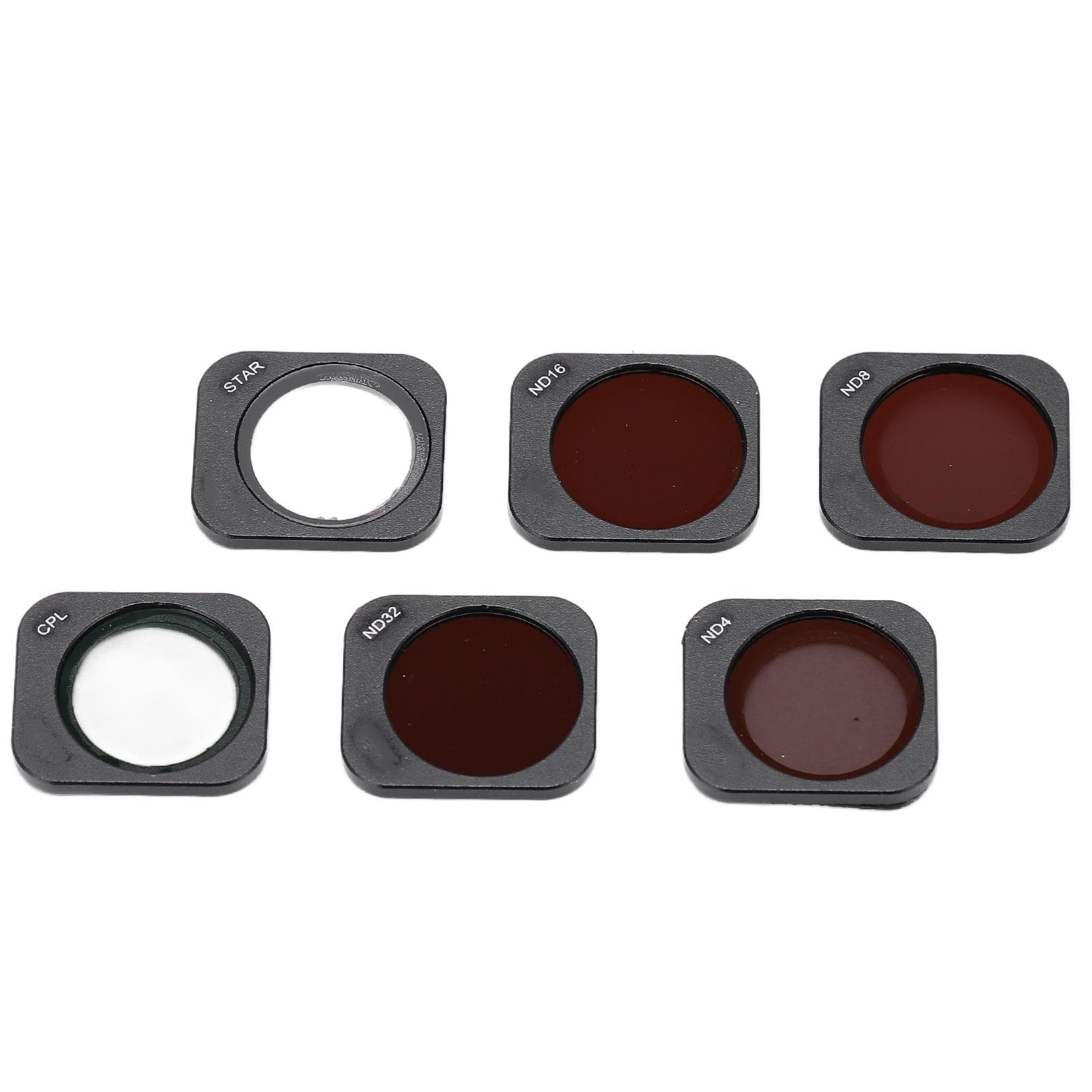 Junestar Drone Camera Filters Kit CPL ND481632 STAR Filter 6 in 1 Kit for Hubsan ZINO MINI PRO