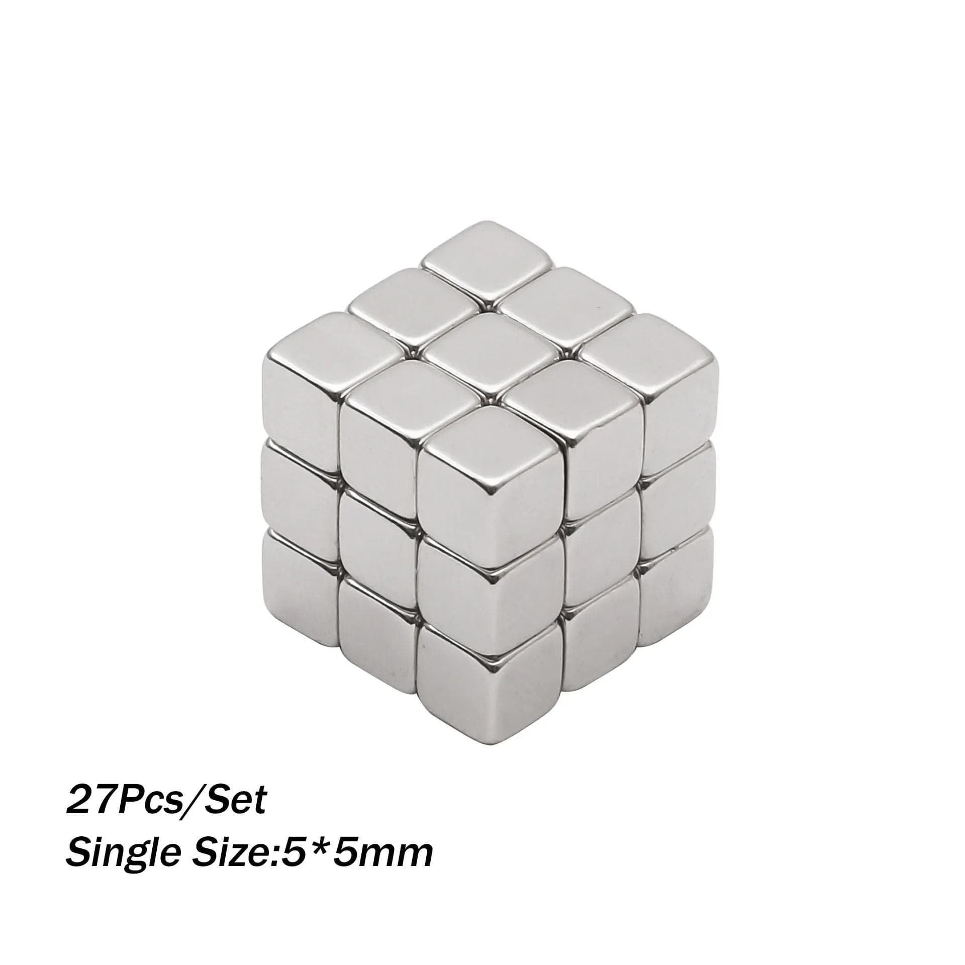 Multi-function Cube Magnet Nail Art Cat Eye Chessboard Starlight Nail UV Magnetic Attraction Magnets Set 27pcs Manicure DIY Tool