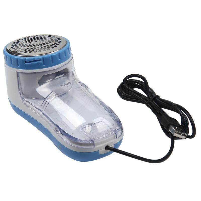 1 Pc Lint Remover Sturdy Prime Durable Lint Remover USB Charger for Curtain Clothes Carpet Sweater blue