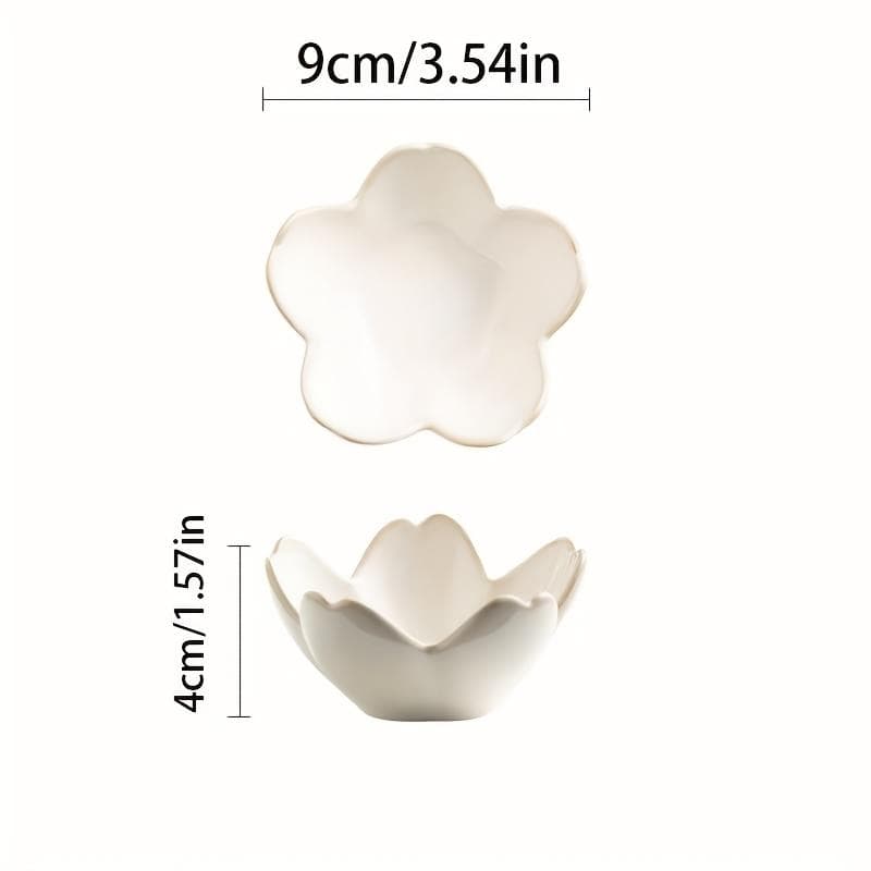 Floral Ceramic Decorative Tray, Jewelry Storage Plate, Multifunctional Desktop Organizer, for Storing Rings, Earrings, Necklaces, Bracelets, And Keys