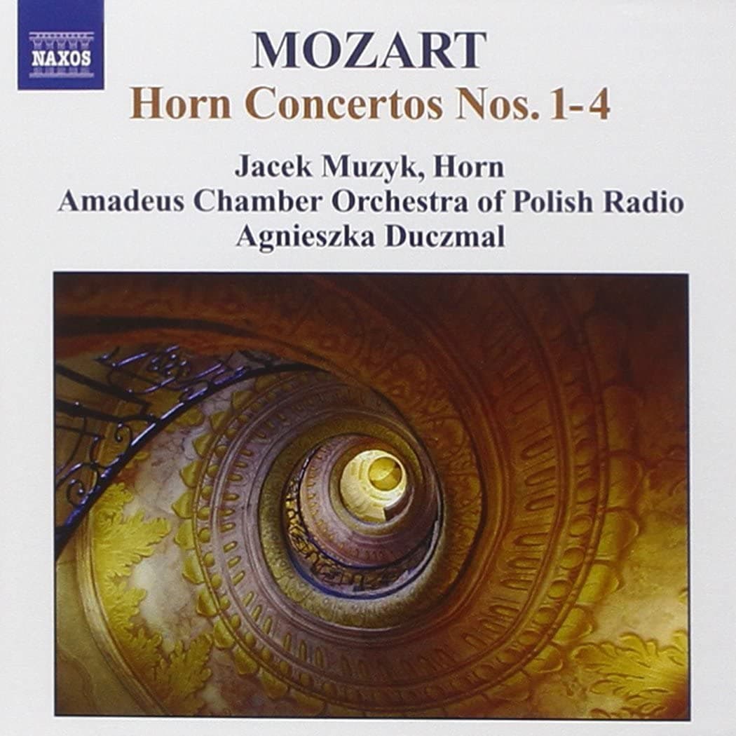 CD WOLFGANG AMADEUS MOZART, AGNIESZKA - Horn Concertos 8570419 Japan ObiClassical Used