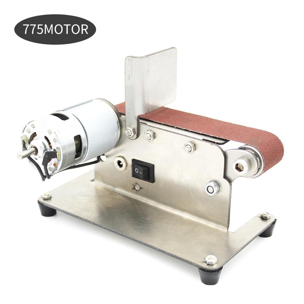 Horizontal Belt Sander Mini Electric Belt Grinding Sander Multifunctional