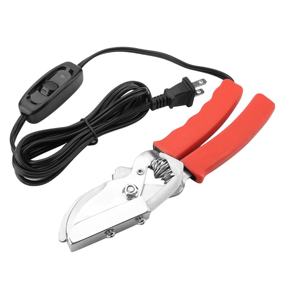Electro thermal Heating Shear Clamp Cutter Pliers Tail For Piglets Cutting Tail
