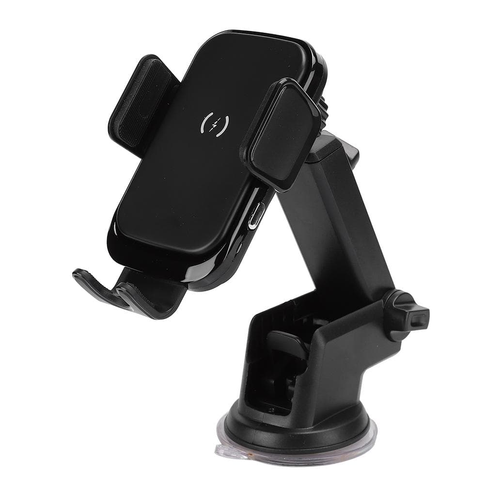 Portable Car Mobile Phone Wireless Charger Charging Device High Speed 15W Fast Charge black