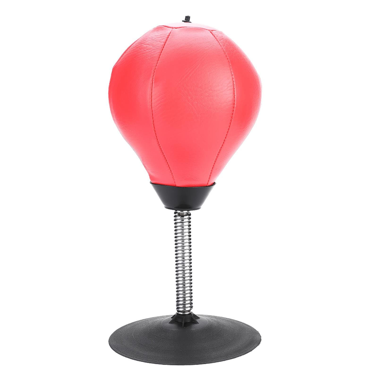 Desktop PU Punching Speed Ball Stress Relief Adult Sport Boxing Training(Red)