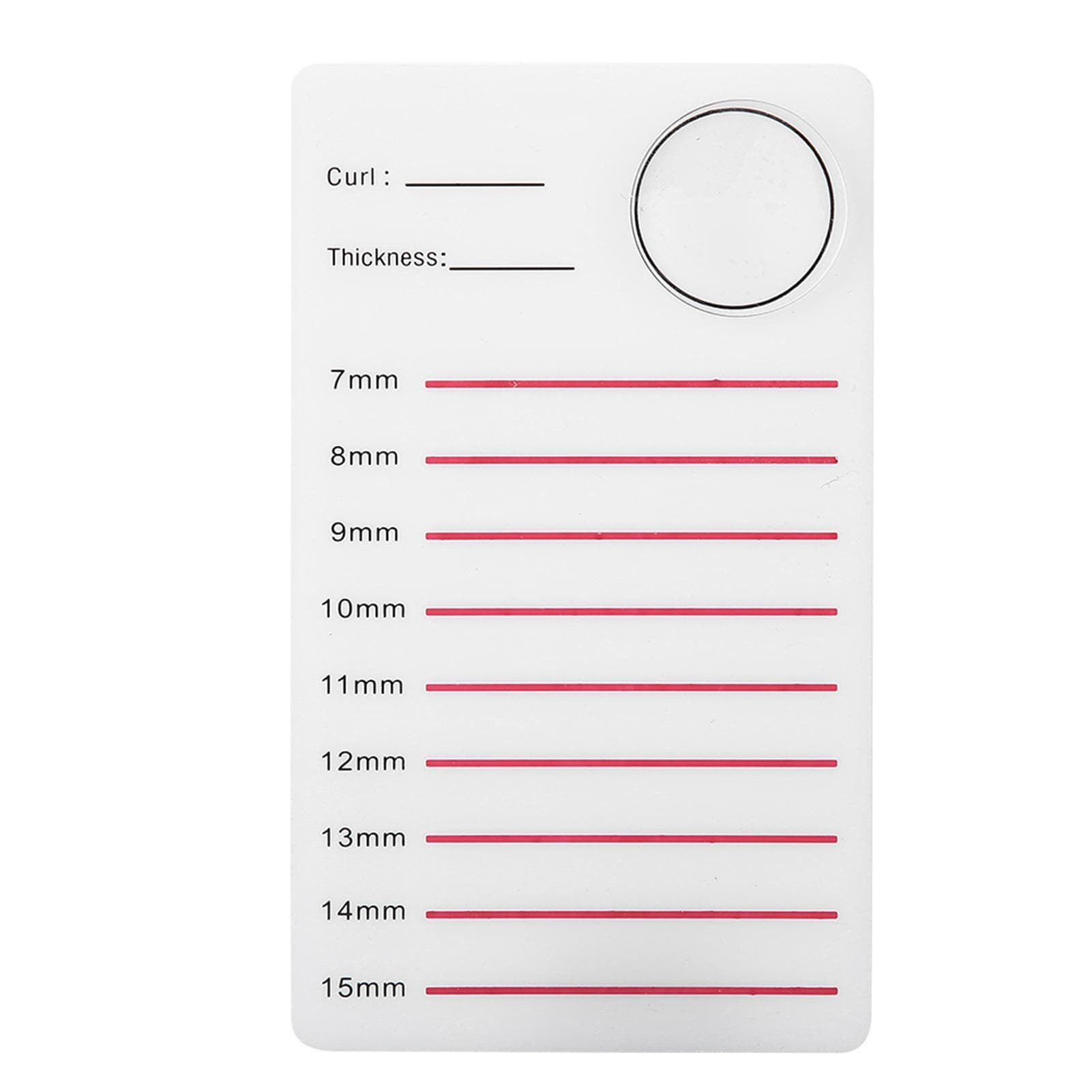 Oversized Grafting Eyelashes Stand  Eyelashes Extension Holder Silicone Pad Makeup Tool 01#