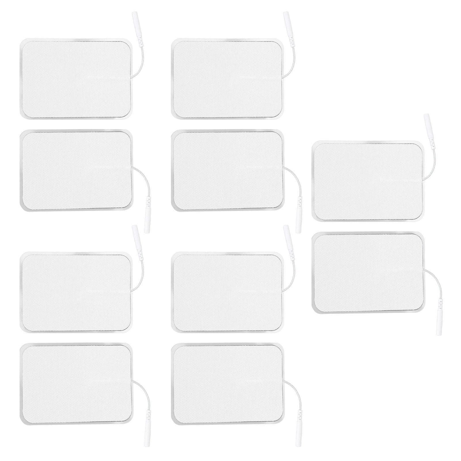 10Pcs 7x10cm Electrode Patches Reusable TENS Unit Replacement Pads Sticky Hydrogel for