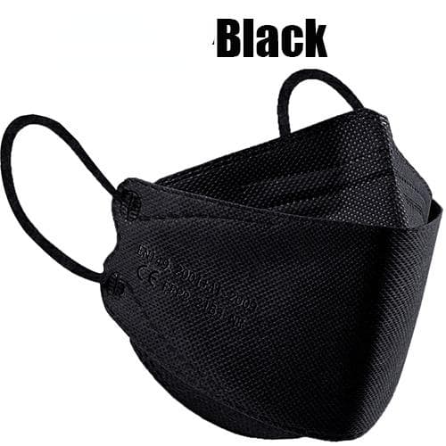 FFP2 Colorful Face Mask Mascarillas Anti-fog Dust Respirator Breathable KN95 Adult Masks 50PCS black