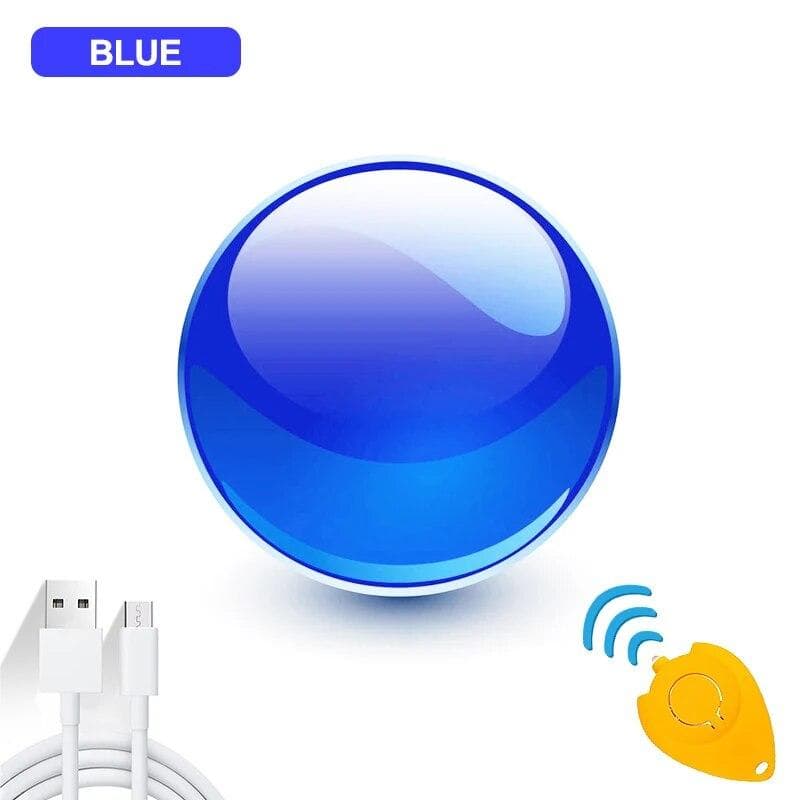 Flying Ball Boomerang Fly Magic with LED Lights Drone Hover Ball Fly Nova Orb Flying Spinner Fidget Toys Children Family Gifts blue