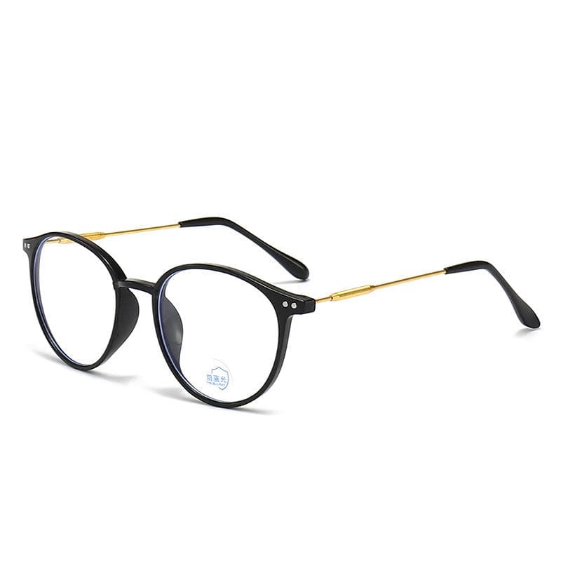 Photochromic Sunglasses Vintage Anti Blue Light UV400 Round Frame for Women Men Outdoor Sun Chameleon Glasses JYJK8202