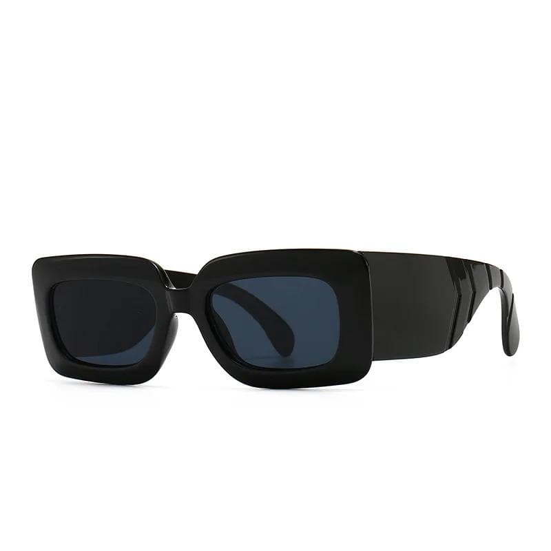 Square Sunglasses Men Women UV400 Snake Pattern Vintage Retro Shades Unisex Travel Gafas De Sol Sun Glasses 1PC