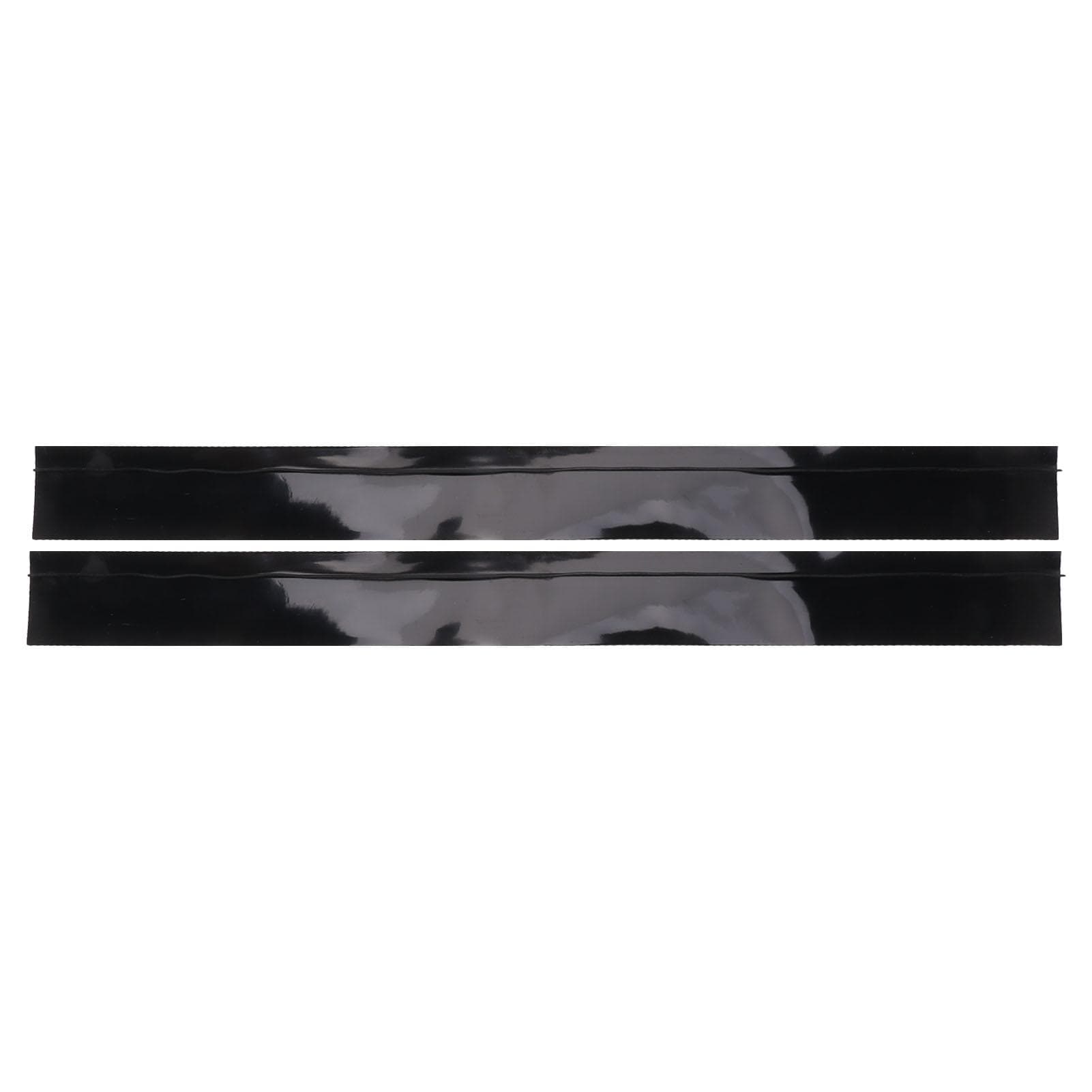 2pcs Kitchen Wide Gap Filler Strip Anti Oil Sealing Strip T Shaped Silicone Stove Gap Covers for 63.5cm / 25in
