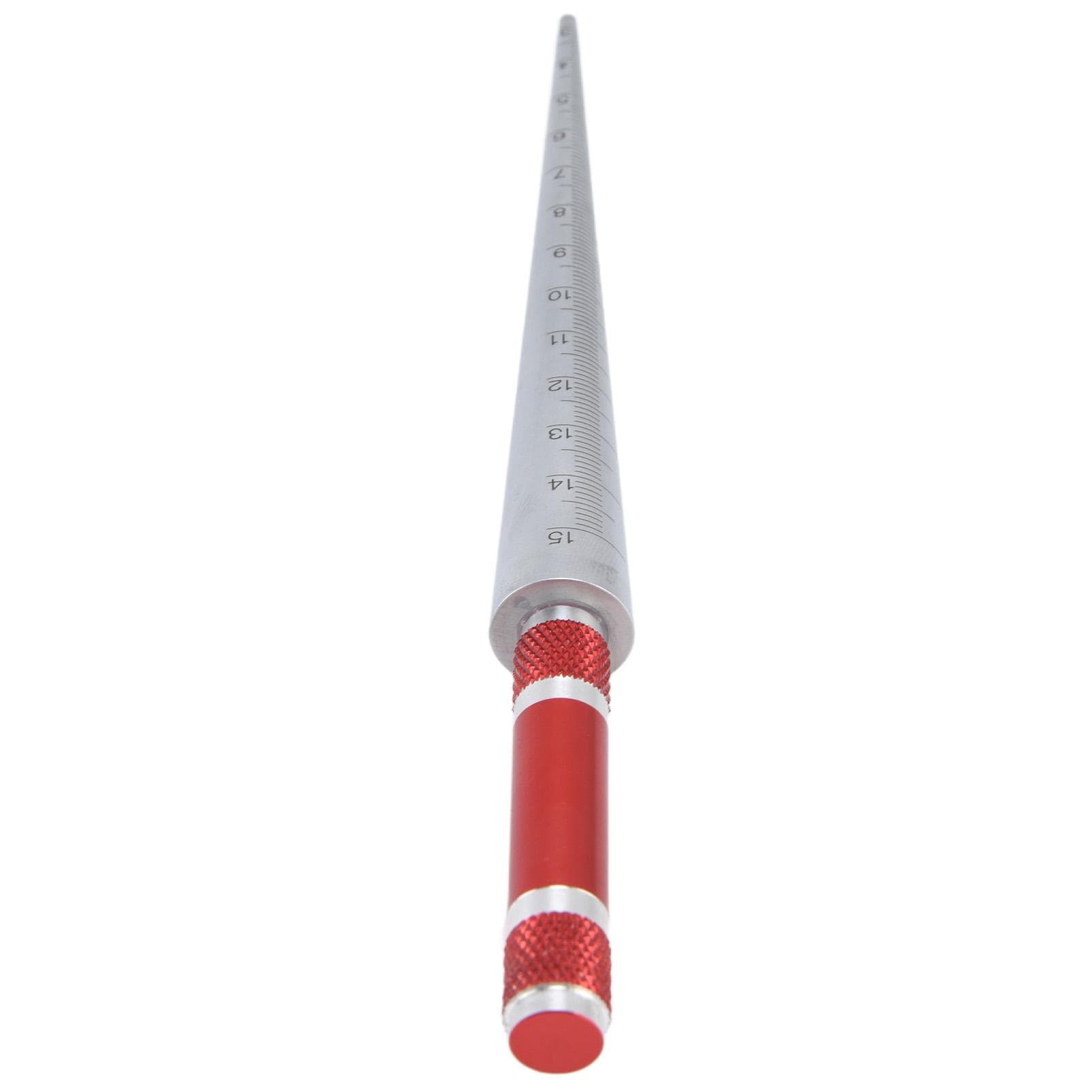 Aperture Gauge Stainless Steel Conical Inner Diameter Inspection Measurement Tool 3?15mm