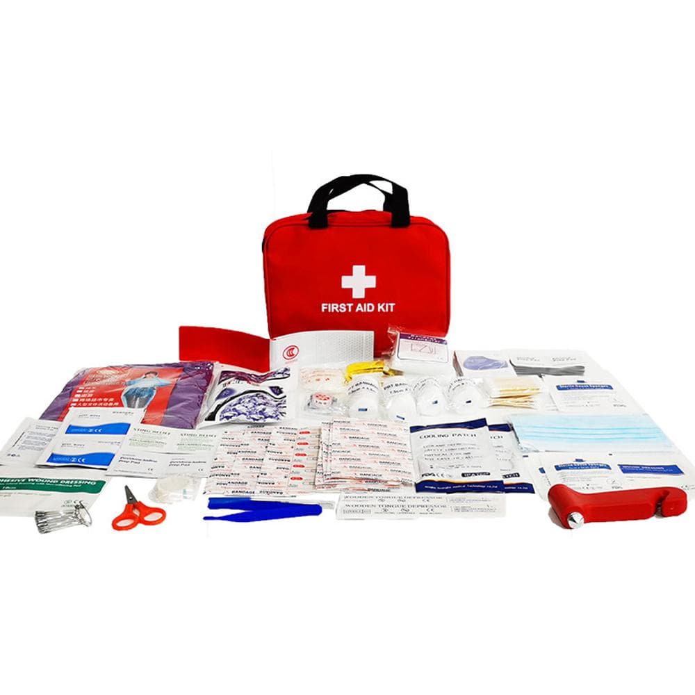 234pcs Multifunctional Survival First Aid Kit Medical Bag For Home Outdoor Emergency Set Travel multicolour
