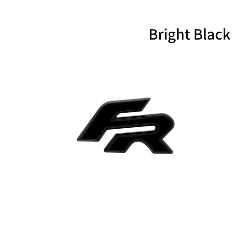 Car Decor 3D Metal FR Logo Side Fender Rear Trunk Sticker Front Grill Emblem Decal Decor For Leon Cupra Ibiza Altea Exeo Accessories