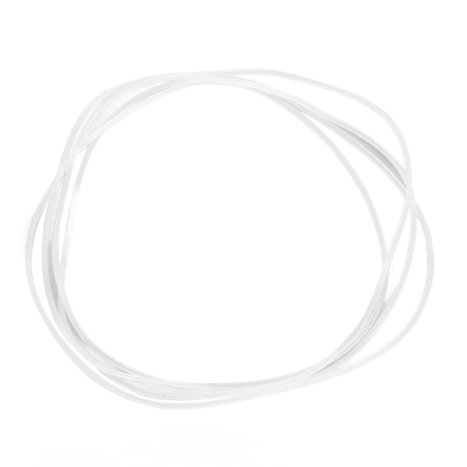 Turntable Belt Professional Replacement Transparent Record Player Rubber Belt for Record Player