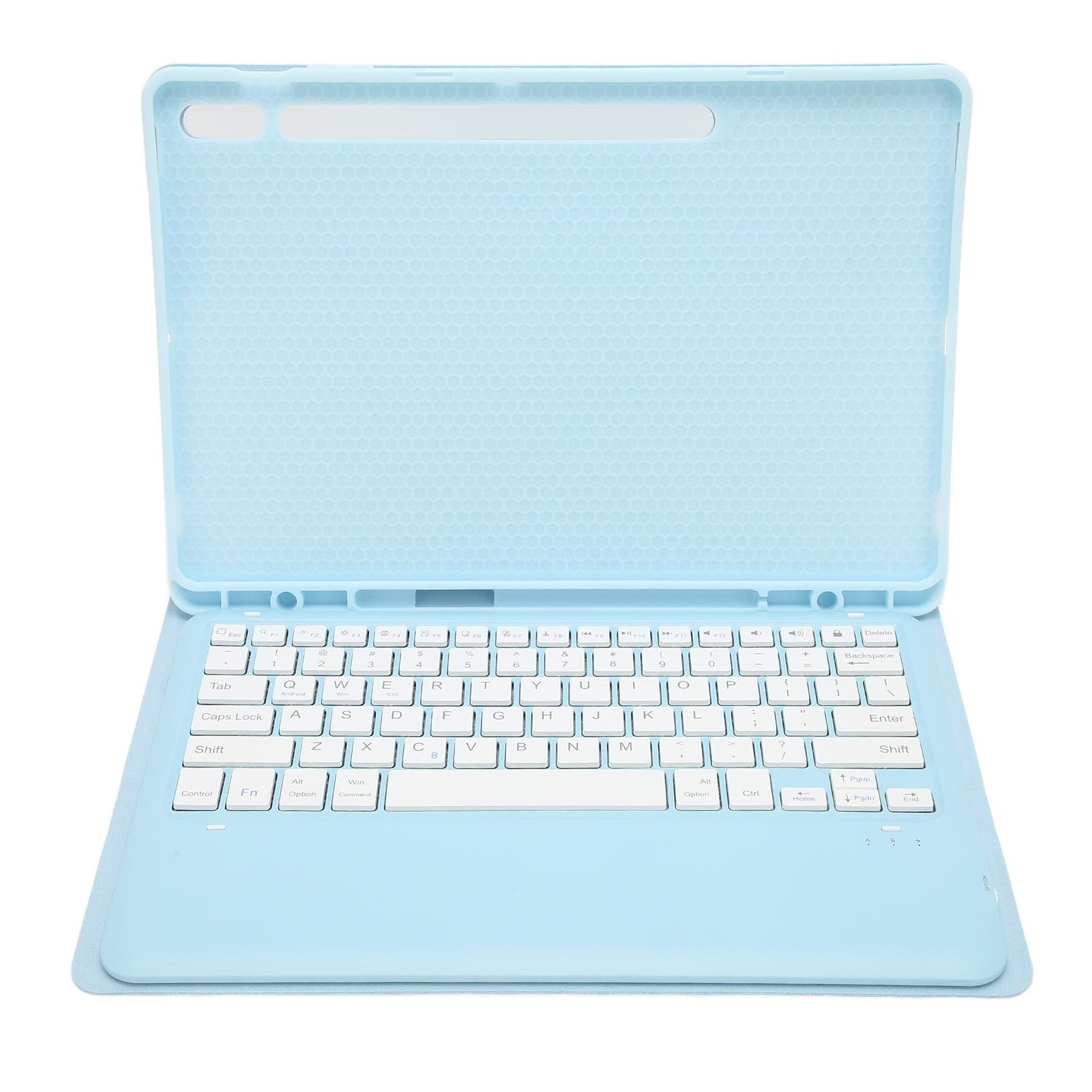 Tablet Keyboard Case for Galaxy Tab S8+ 2022 S7 FE 2021 S7+ 2020 12.4in Detachable Tablet Keyboard
