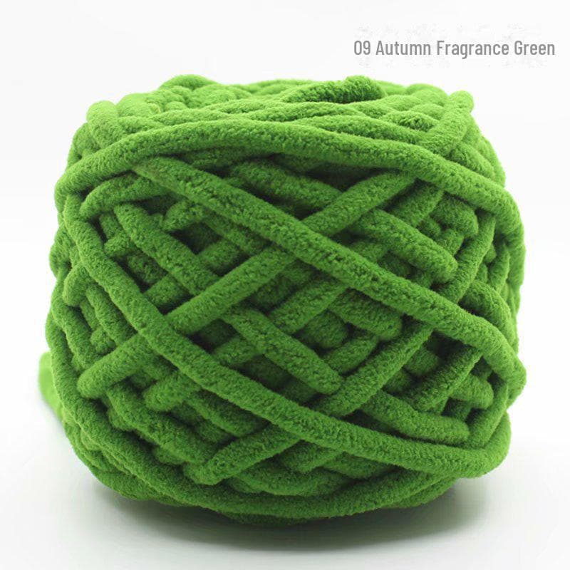 Ice Wool Thick Knitting Yarn for Blankets, Slippers, Neck Warmers, and Scarves
