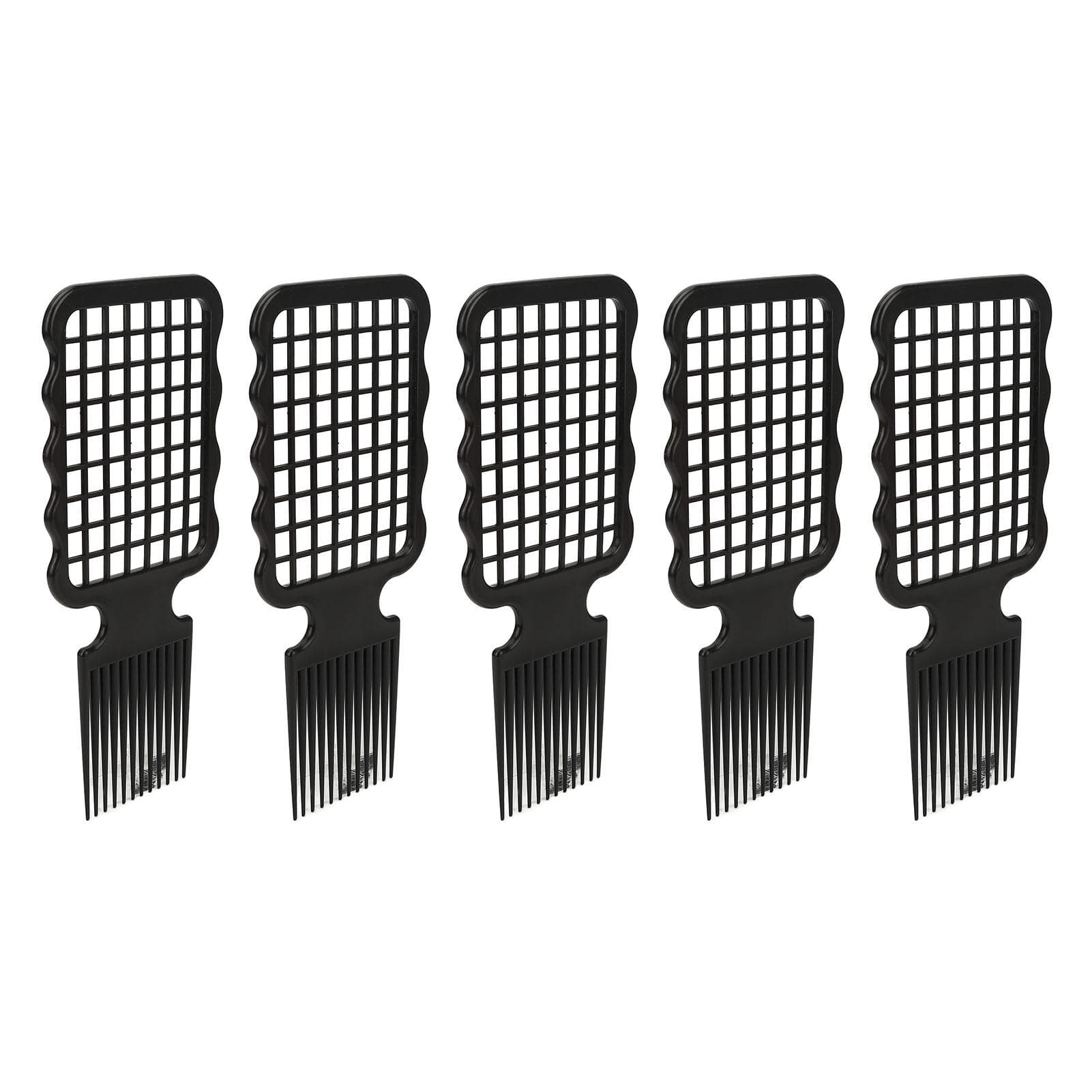 5pcs Twist Combs Ergonomic Perm Curling Hair Dreadlocks Twist Combs for Men Hair Styling