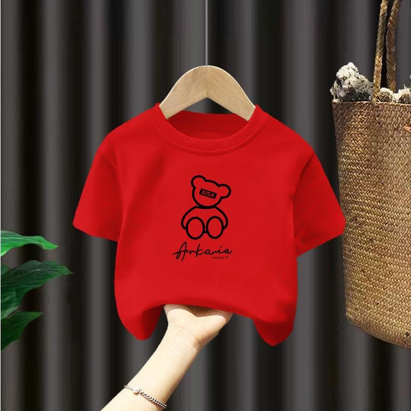 Children's Clothing for Boys and Girls, Short-sleeved T-shirts, Pure Cotton Clothes, Summer Children's Baby 1-year-old T-shirt Tops 150cm