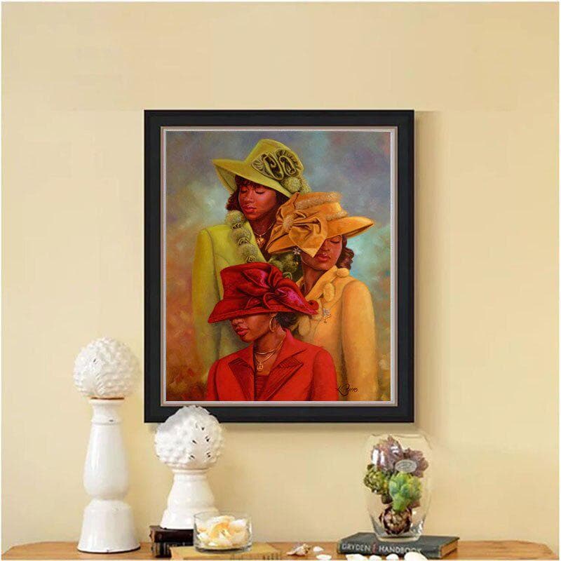 Diamond Embroidery Ladies Cross Stitch Diamond Painting Diamonds Wall Stickers Home Decor Unique 20X30CM