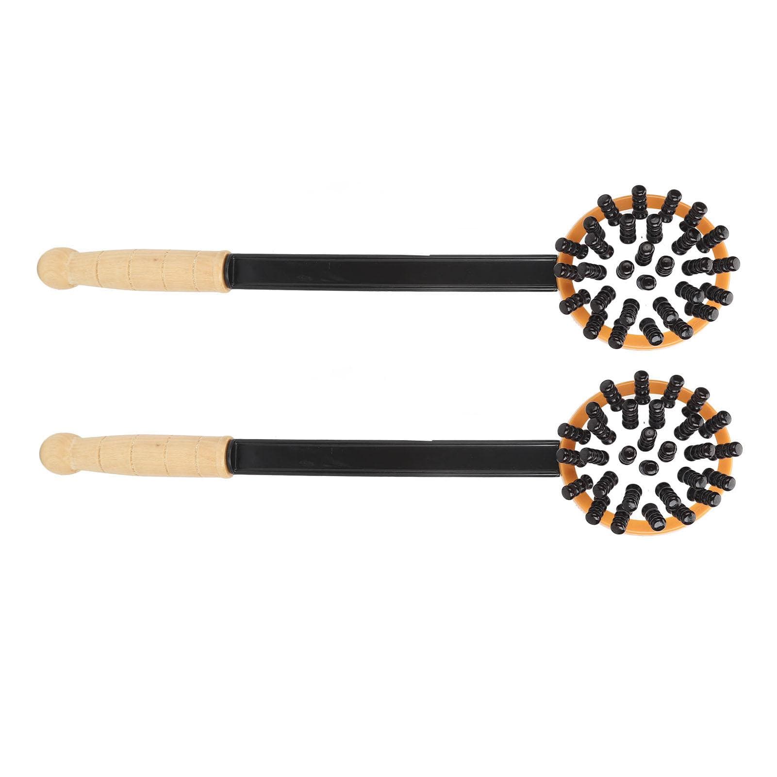 2pcs Massage Hammer Manual Meridian Back Massage Handheld Knock Back Leg Relaxing Hammer