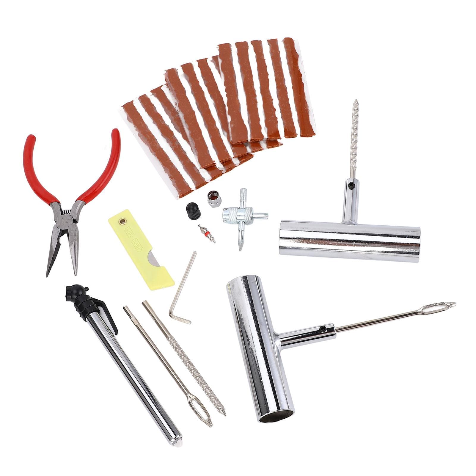 Tire Repair Kit Heavy Duty Tire Plug Kit Universal Tire Repair Tool for Car Motorcycle Truck ATV