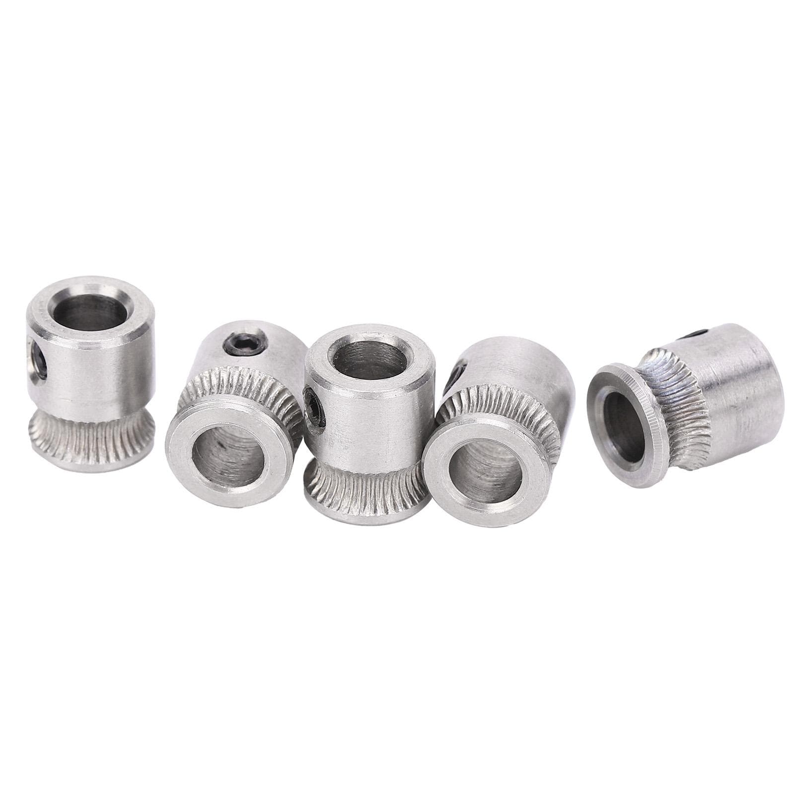 5Pcs Feedstock Wheel for MK8 Extruder Feeding Concave Gear 3D Printer Accessories