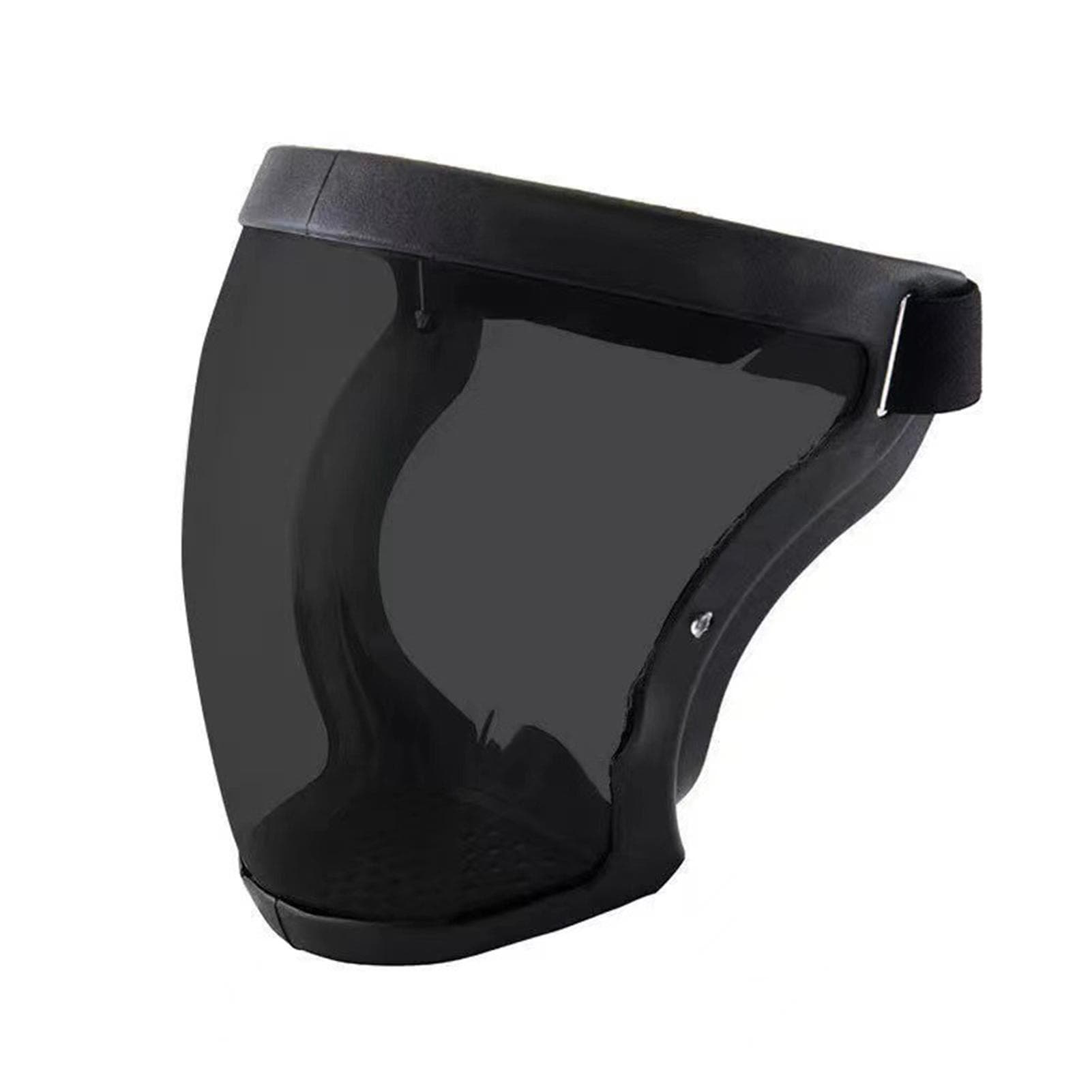 Welding Face Shield 120℃ High Temperature Resistant Breathable Versatile Face Protective Cover black