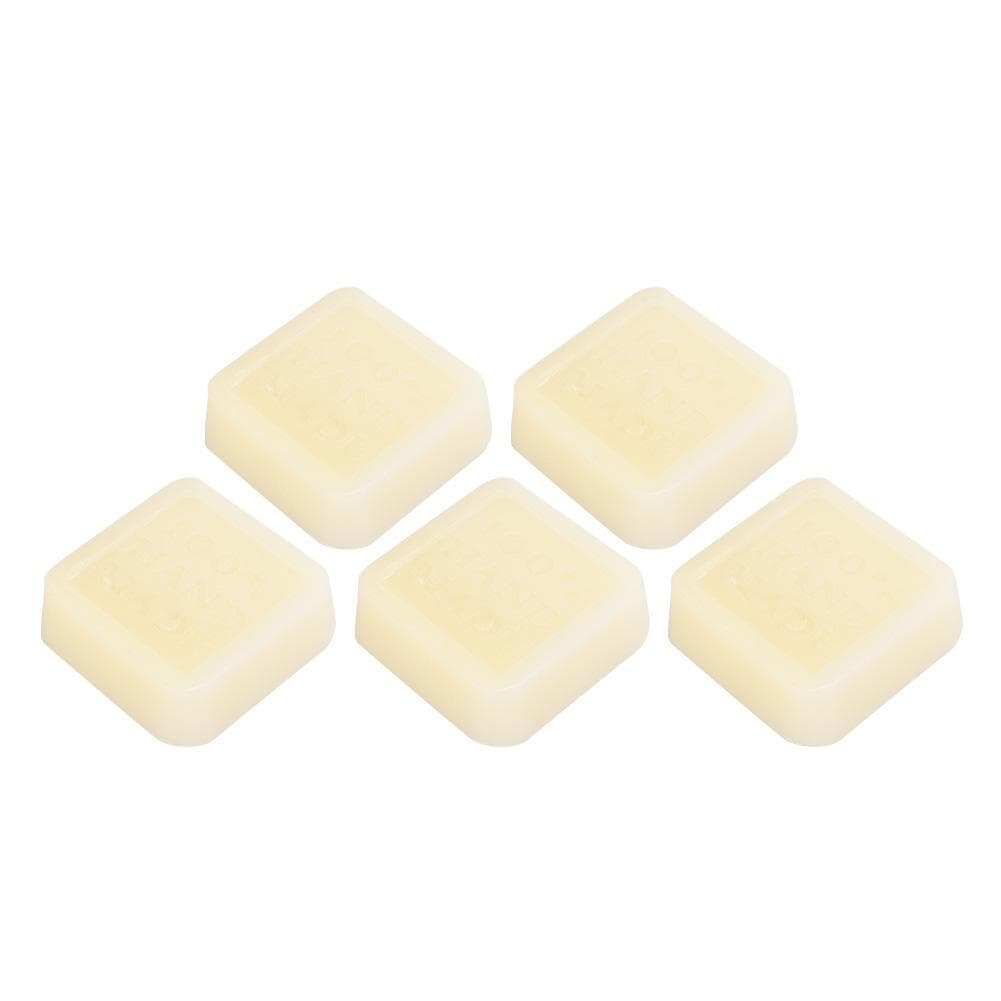 5Pcs Beeswax Square Natural Maintenance Thread Bracelet Mahogany Furniture Floor Polishing WaxWhite white