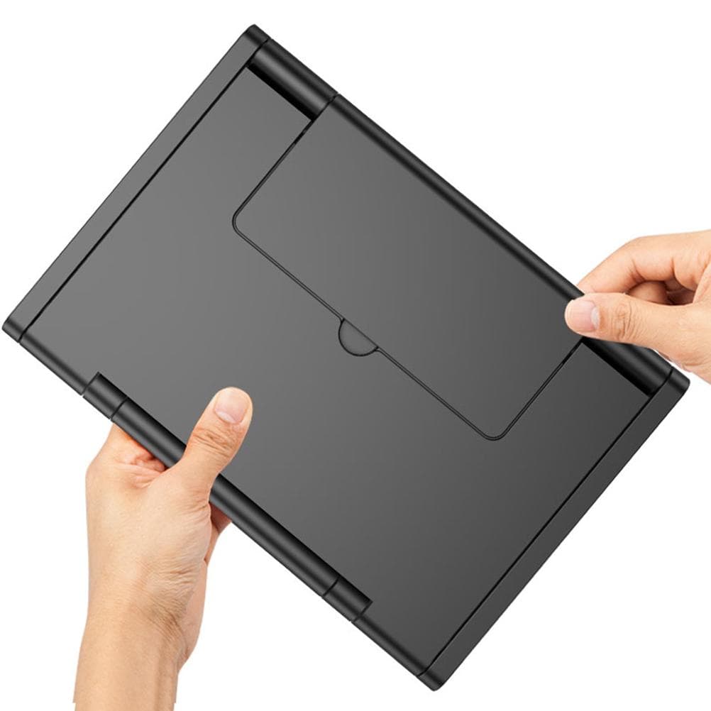 Foldable Screen Magnifier 3D HD Mobile Phone Magnifier Screen Enlarger for Movies Videos black
