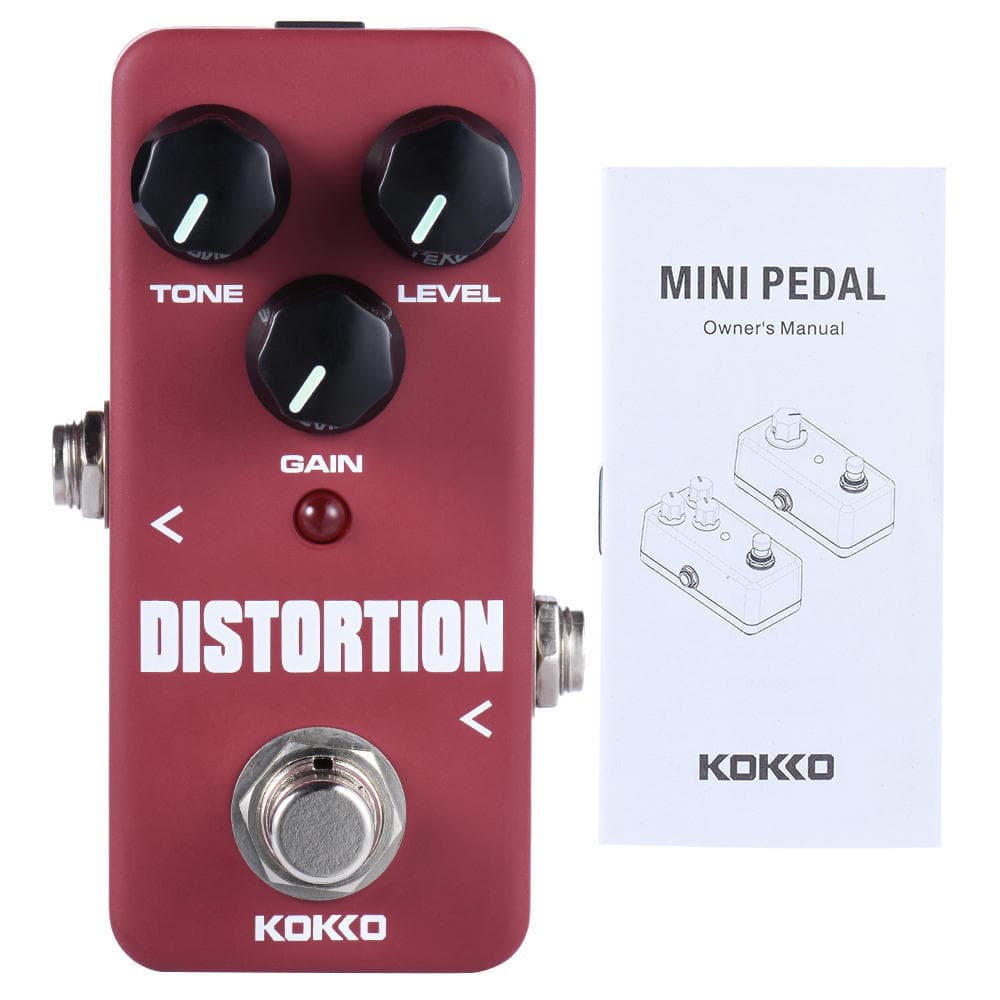 KOKKO FDS2 Mini Distortion Pedal Portable Guitar Effect Pedal