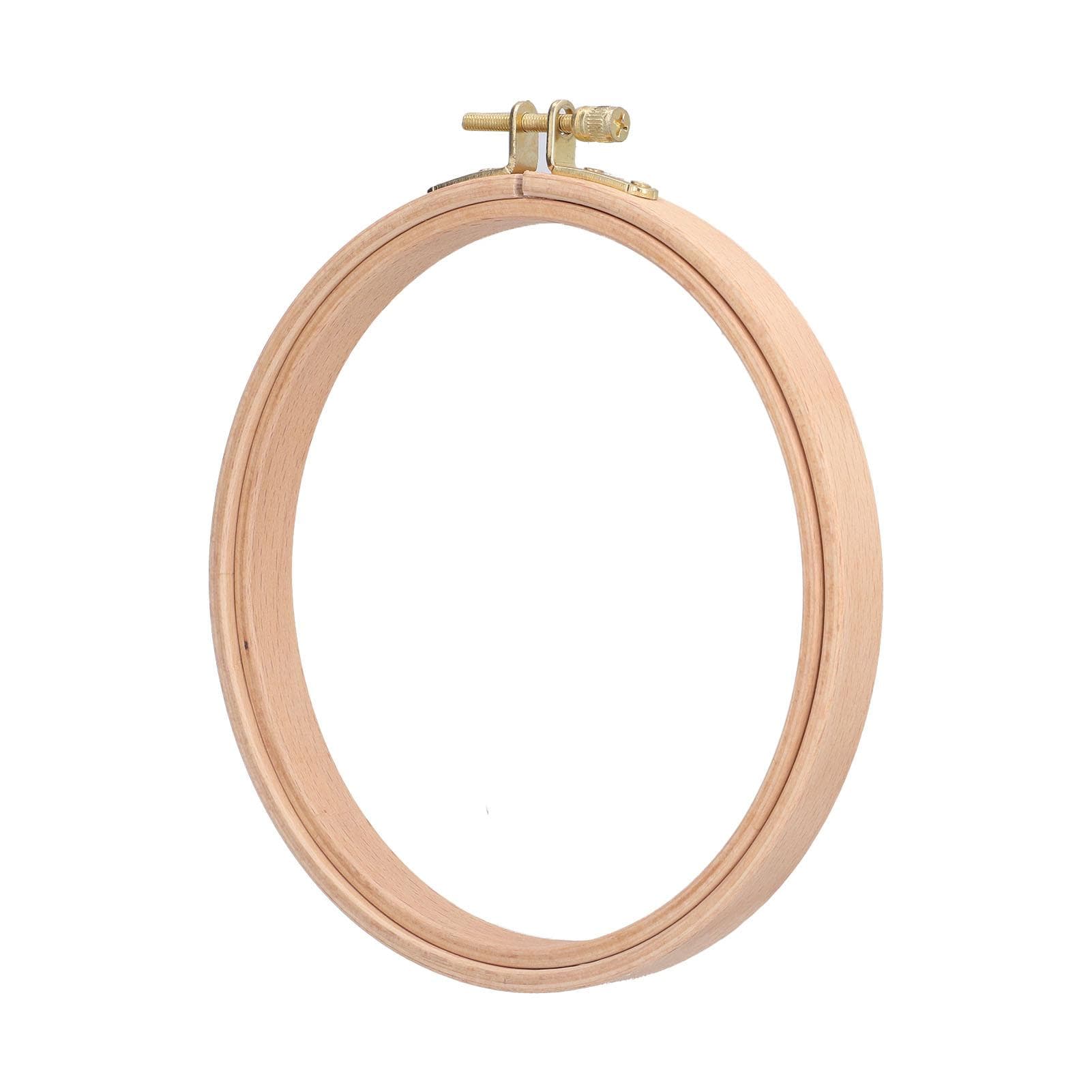 Embroidery Hoop Wooden Round Multifunctional Thickened Embroidery Frame for Embroidery Cross Stitch