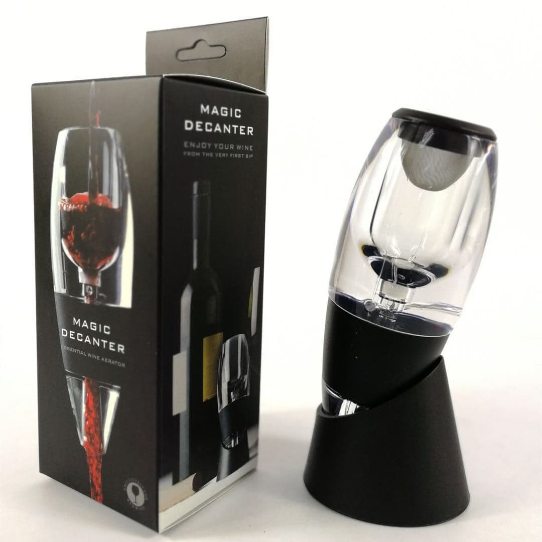 Premium Wine Stoppers Portable Wine Air Decanter Wine Perfectly Aerate Any Wine Dropship black