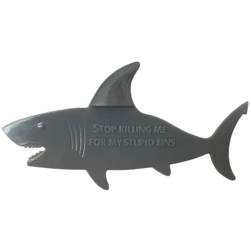 Creative Shark Bookmark Plastic Material Marks Book Notepad Novel Sticky Note Reading Item Gift For Kids Children Stationery grey