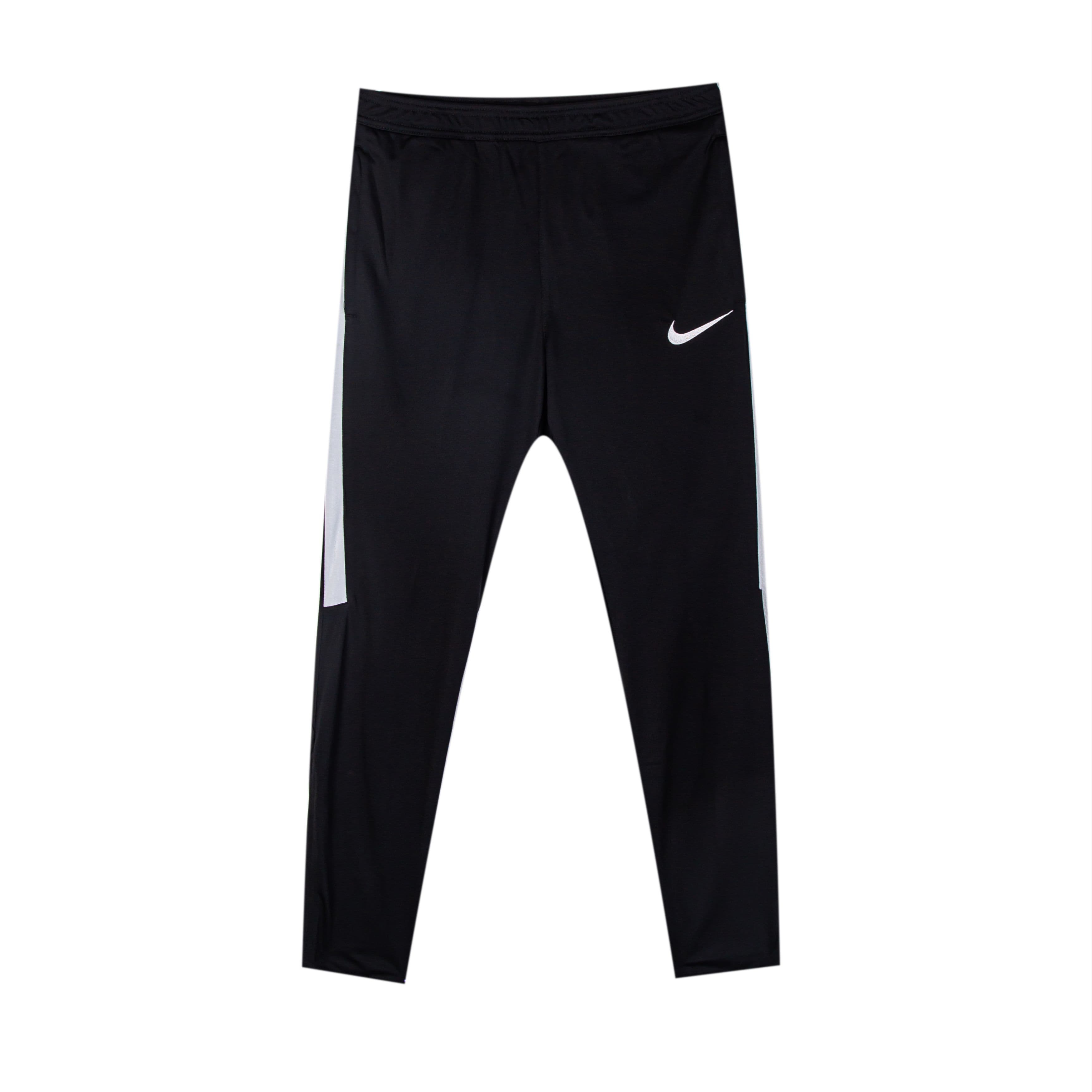 Nike Color Block Logo Design Versatile Knitted Sports Pants Men Bottoms Black 838752-010 M