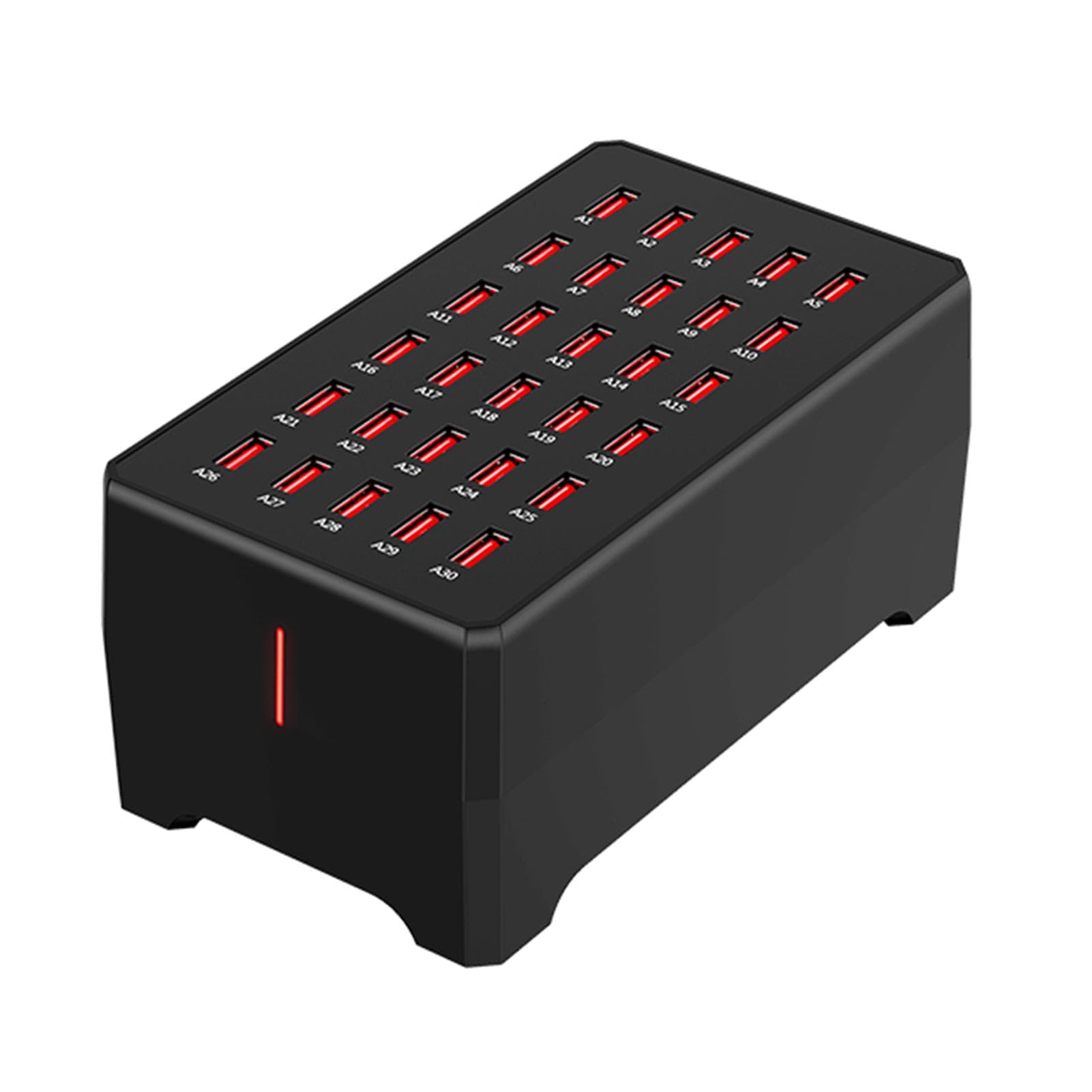 150W USB Charger Station 30 Ports USB Charging Dock Multi-port Charger Desktop Smart Charger for AU