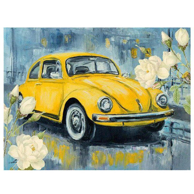 Diamond Embroidery Car Rhinestone 5D Diy Diamond Painting Cross Stitch Full Round Diamond Home Decor 20X30CM