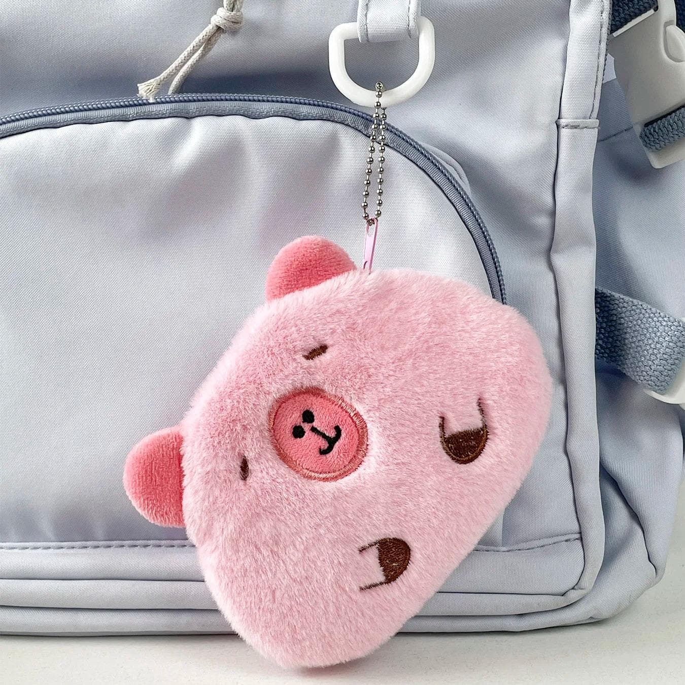 Cute Capybara Coin Pouch Plush Coin Purse Small Storage Bag Cartoon Children's Wallet Personalized Coin Bag Couple Gifts