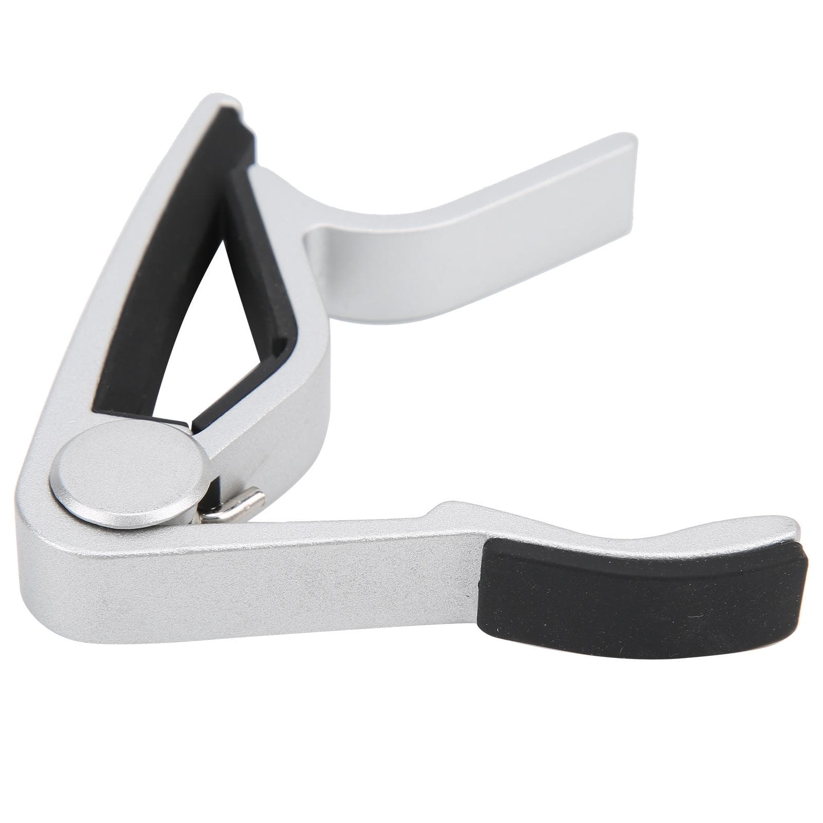 Capo Tone Change Quick Aluminium for AcousticElectric Guitar Ukulele Bass Violin BanjoSilver silver