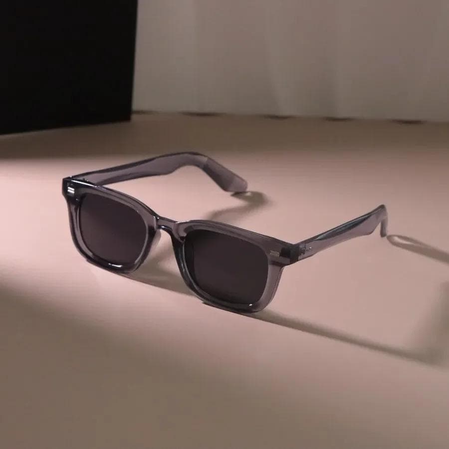 Vintage Plain Casual Sunglasses Men Women Fashion Rectangle Sun Glasses UV Protection Travel Shades Unisex Other